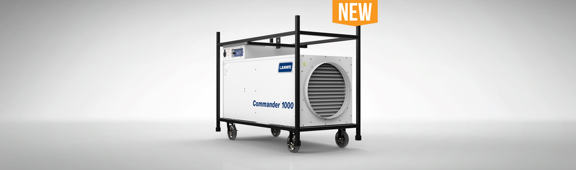The Commander™ Make-Up Air Units manage air conditions in worksites where improved air quality, temperature control, and moisture reduction is a necessity.