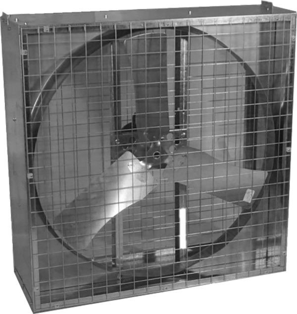 L.B. White Box Fans for poultry buildings.