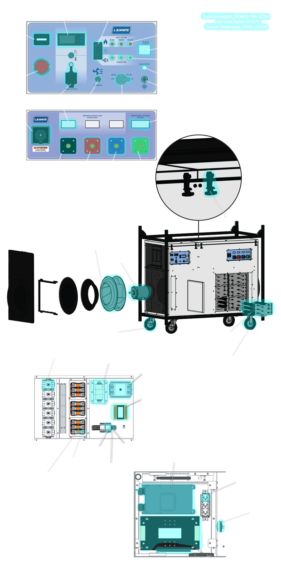 Volt 150 electric heater