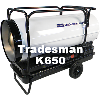 Tradesman K650 Heaters